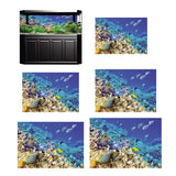 Max Aquarium Background Poster Fish Tank Wall Decoration Sticker XS