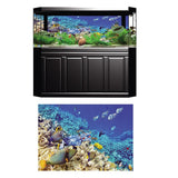 Max Aquarium Background Poster Fish Tank Wall Decoration Sticker XL