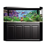 Max 3D Effect Aquarium Poster Ocean Natural Landscape Poster Fish Tank Decor XS