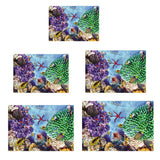Max 3D Effect Aquarium Poster Ocean Natural Landscape Poster Fish Tank Decor XS
