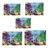Max 3D Effect Aquarium Poster Ocean Natural Landscape Poster Fish Tank Decor XS