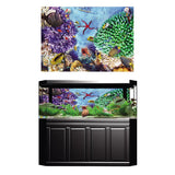Max 3D Effect Aquarium Poster Ocean Natural Landscape Poster Fish Tank Decor XS