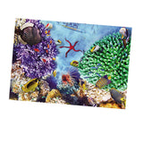 Max 3D Effect Aquarium Poster Ocean Natural Landscape Poster Fish Tank Decor XS