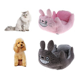 Max Cartoon Shape Dog Nest Pet Kennel Supplies Super-soft Cat Bed Dog House Pink