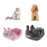 Max Cartoon Shape Dog Nest Pet Kennel Supplies Super-soft Cat Bed Dog House Pink