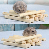Max Small Pet Sweet Bamboo Chew Toy for Rabbits Guinea Pigs Chinchilla Hamster
