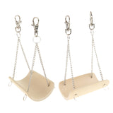 Max 2 Pcs Pet Swing Hammock Hamster Squirrel Small Animal Bamboo Hang Toys