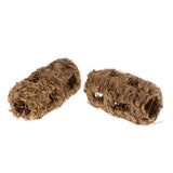 Max 2pcs Natural Grass Rack Feeder Hay Grass Nest Holder for Rabbit Guinea Pig