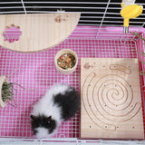 Max Rabbit Wood Foot Pad Toy for Small Animals Chewing Chinchilla Guinea Pig