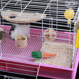 Max Rabbit Wood Foot Pad Toy for Small Animals Chewing Chinchilla Guinea Pig