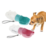 Max Portable Pet Dog Water Bottle Dogs Travel Puppy Cat Drinking Bowl  Blue