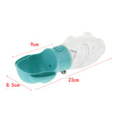 Max Portable Pet Dog Water Bottle Dogs Travel Puppy Cat Drinking Bowl  Blue