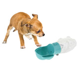 Max Portable Pet Dog Water Bottle Dogs Travel Puppy Cat Drinking Bowl  Blue