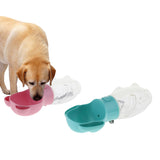 Max Portable Pet Dog Water Bottle Dogs Travel Puppy Cat Drinking Bowl  Blue