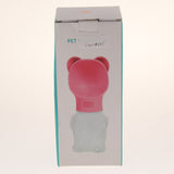Max Portable Pet Dog Water Bottle Dogs Travel Puppy Cat Drinking Bowl  Pink