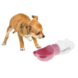 Max Portable Pet Dog Water Bottle Dogs Travel Puppy Cat Drinking Bowl  Pink