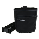 Max Pet Dog Treat Pouch Dog Training Treat Bags Portable Pet Pocket Pouch Black