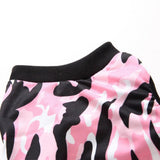 Max Pet Dog / Cat Recovery Suit Surgery Wound Protective Clothes Pink Camo S