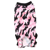 Max Pet Dog / Cat Recovery Suit Surgery Wound Protective Clothes Pink Camo S