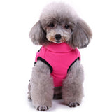 Max Pet Puppy Dog Comfortable Jacket Winter Warm Windproof Plush Coat Rose Red