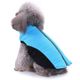 Max Pet Puppy Dog Comfortable Jacket Winter Warm Windproof Plush Coat Blue