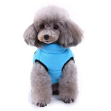 Max Pet Puppy Dog Comfortable Jacket Winter Warm Windproof Plush Coat Blue