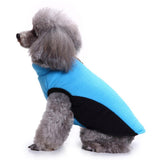 Max Pet Puppy Dog Comfortable Jacket Winter Warm Windproof Plush Coat Blue