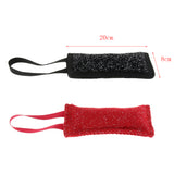 Max Dog Bite-resistant Tug Toy Bite Stick Training Chewing Dog Supplies  Black