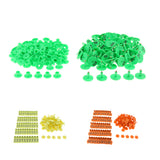 Max Plastic Livestock Ear Tag for Goat Sheep Pig Dog Number 1 to 100 Yellow