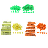 Max Plastic Livestock Ear Tag for Goat Sheep Pig Dog Number 1 to 100 Yellow