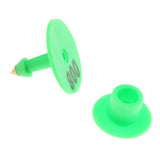 Max Plastic Livestock Ear Tag for Goat Sheep Pig Dog Number 1 to 100 Green