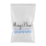 Max 5 Pcs Bird Pigeon Parrot Automatic Feeder Water Food Dispenser Blue S