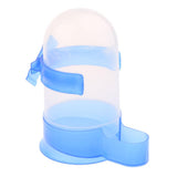 Max 5 Pcs Bird Pigeon Parrot Automatic Feeder Water Food Dispenser Blue S