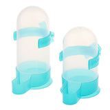 Max 5 Pcs Bird Pigeon Parrot Automatic Feeder Water Food Dispenser Green S