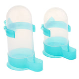 Max 5 Pcs Bird Pigeon Parrot Automatic Feeder Water Food Dispenser Green S