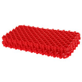 Max 5Pcs Rabbit Mats Cages Plastic Small Animal Cage Hole Mat Easy Clean Red