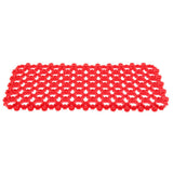 Max 5Pcs Rabbit Mats Cages Plastic Small Animal Cage Hole Mat Easy Clean Red