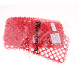 Max 5Pcs Rabbit Mats Cages Plastic Small Animal Cage Hole Mat Easy Clean Red