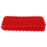 Max 5Pcs Rabbit Mats Cages Plastic Small Animal Cage Hole Mat Easy Clean Red