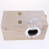 Max Wooden Cage Bird Parrot Parakeet Nest Small Animals House Middle Right Open