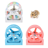 Max Hamster Chinchilla Small Animals Silent Running Exercise Wheel Toys Colorful