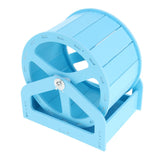 Max Hamster Chinchilla Small Animals Silent Running Exercise Wheel Toys Blue