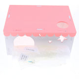 Max Small Animal House Cabin Cages Villa Hut Play Toy Hamster Exercise Toy Pink