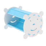 Max Small Animals Hamster Gerbil Colorful Tunnel House Nest Rest Bedroom Blue