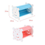 Max Small Animals Hamster Gerbil Colorful Tunnel House Nest Rest Bedroom Pink