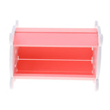 Max Small Animals Hamster Gerbil Colorful Tunnel House Nest Rest Bedroom Pink