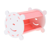 Max Small Animals Hamster Gerbil Colorful Tunnel House Nest Rest Bedroom Pink