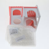 Max Hamster House Cages Wooden Small Animals Villa Hut Play Toy Pink