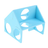 Max Maze Tunnel for Pet Hamster Gerbil Small Animal House Cage House Toy Blue
