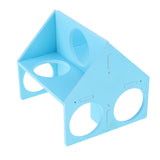 Max Maze Tunnel for Pet Hamster Gerbil Small Animal House Cage House Toy Blue